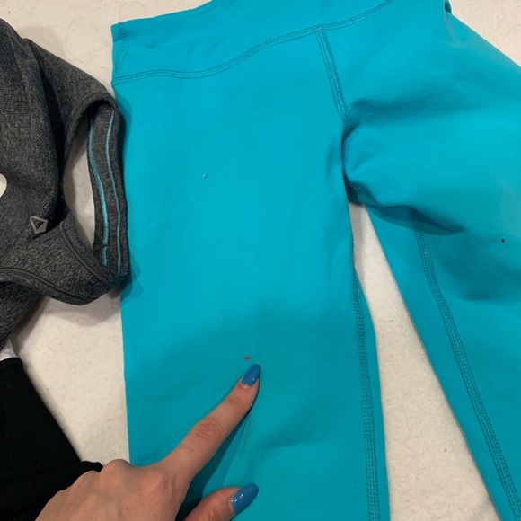 Lululemon Ivivva Girls Size 12 Lot Leggings,shorts - Picture 5 of 6